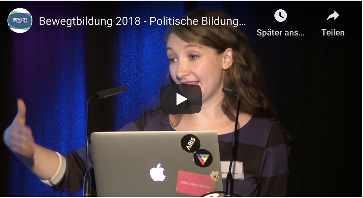 Politische Bildungsarbeit mit Jugendlichen im Social Web